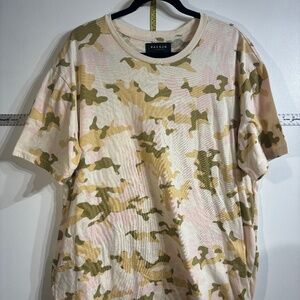 Pacsun Colorful Camo Shirt